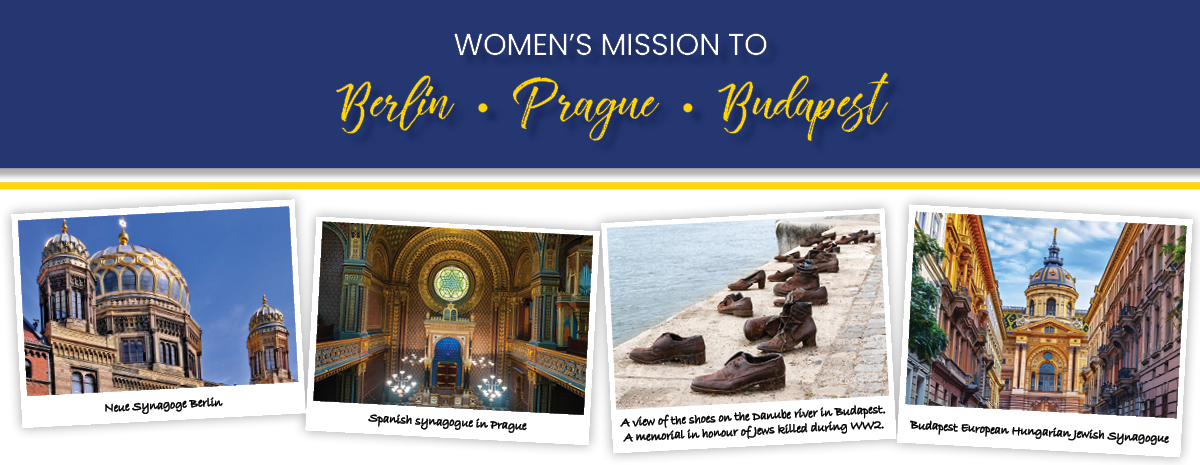 Jewish Federation Women's Philanthropy Mission to Berlin, Prague, Budapest